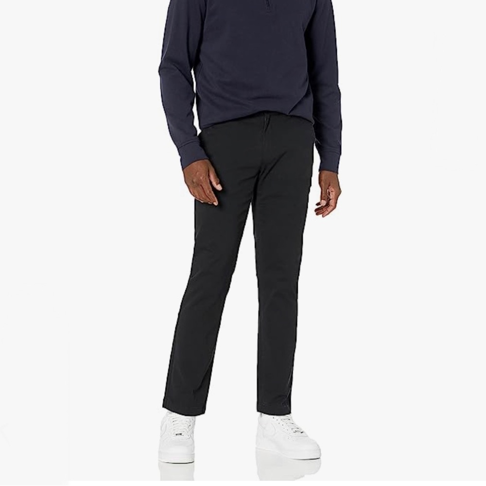 Men's Amazon Essentials Slim-Fit Flat-Front Chino Pants